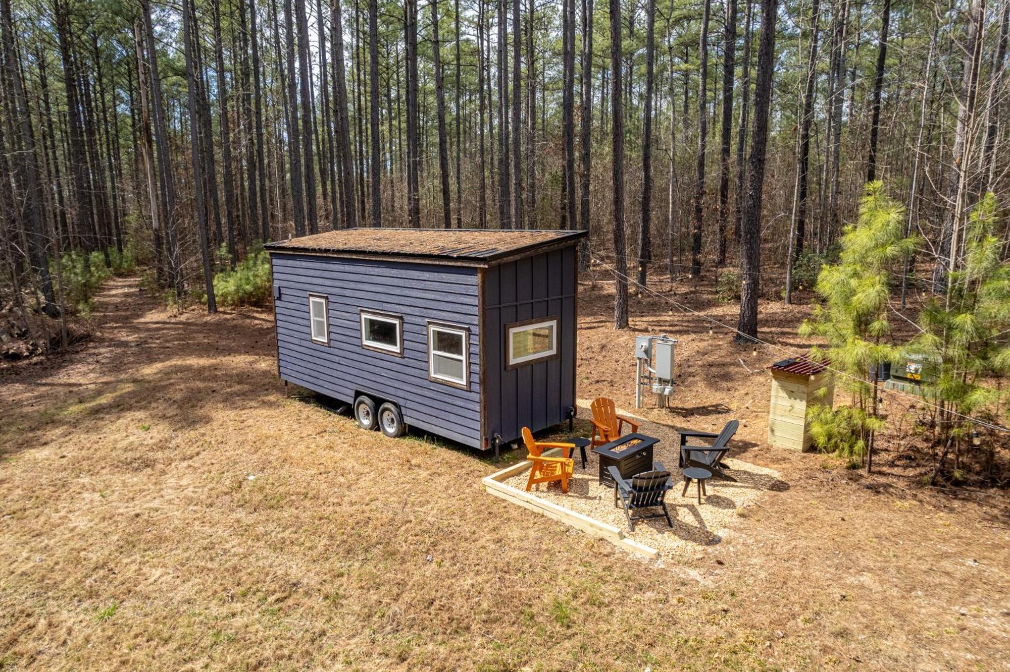 Pine Creek Tiny House Villa Amherst ภายนอก รูปภาพ