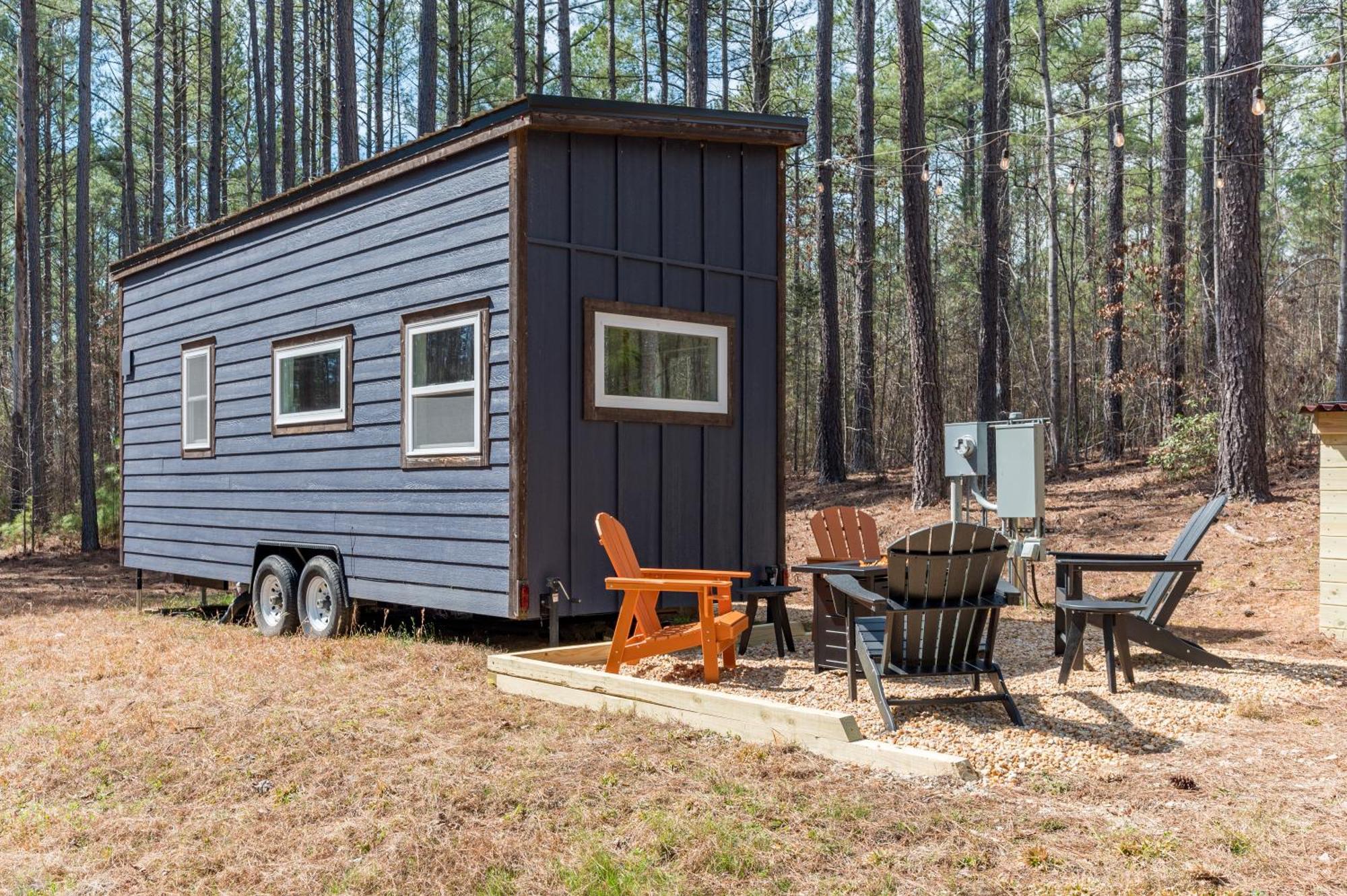 Pine Creek Tiny House Villa Amherst ภายนอก รูปภาพ