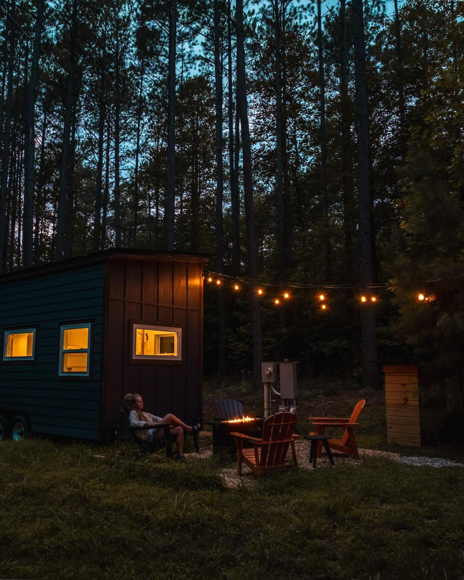 Pine Creek Tiny House Villa Amherst ภายนอก รูปภาพ